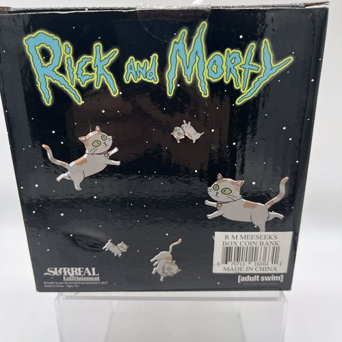 Rick And Morty Mr. Meeseeks Box Coin Bank New Open Box 2017 - Picture 2 of 10