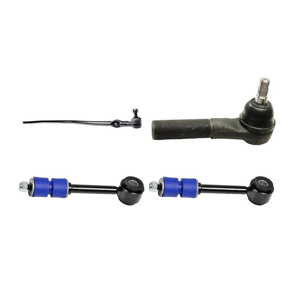 Barra estabilizadora de extremo de barra estabilizadora delantera Mevotech 4 piezas para Ford F-350 1989-1997 Foto 2 de 4