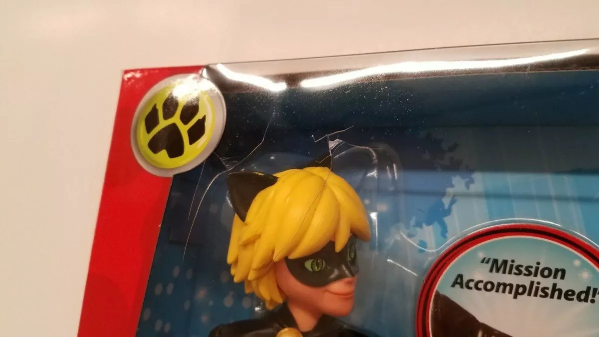 Miraculous Ladybug Mission Accomplished Ladybug & Cat Noir 2-Pack Dolls by  Playmates Toys