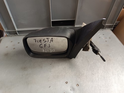 Original Ford Fiesta IV JA JB Außenspiegel Seitenspiegel links Schwarz