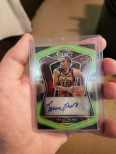 ISAAC OKORO 2020/21 SELECT ROOKIE PRIZM GREEN AUTO /99 CAVALIERS CLEVELAND