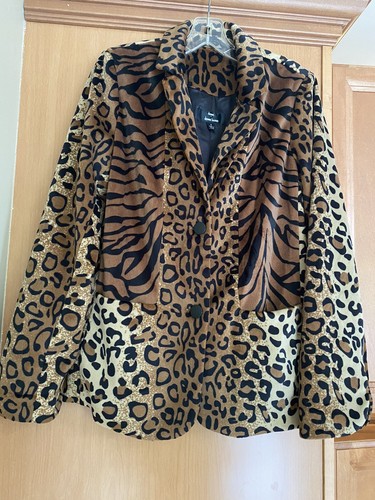 dennis basso reversible leopard coat