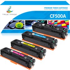 4 PK Toner Compatible With HP 202A CF500A Color LaserJet Pro MFP M281fdn M254dn