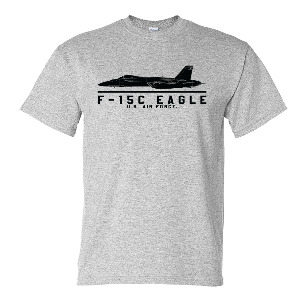 F-15C Eagle T-Shirt US Air Force Officially Licensed | eBay