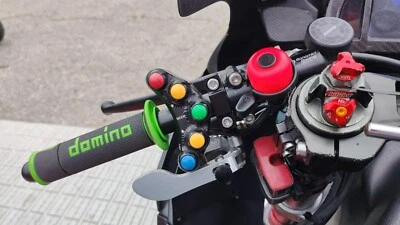 ERC BY EMILMOTO RACING POMPA FRENO POSTERIORE POLLICE SBK,SS,MOTARD,PITBIKE,MINIGP-RADIAL PUMP INDEX