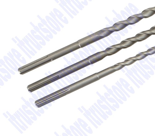 3 PC EXTRA LONG REACH MASONRY DRILL BIT 