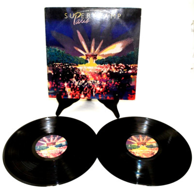 Supertramp Paris 1980 A&M Records SP-6702 Double Vinyl LP VG+