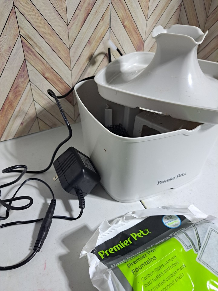 Premier Pet Automatic Water Fountain for Cats and Small Dogs 60oz eBay