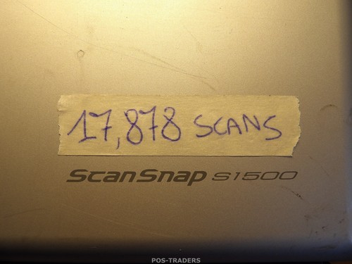Fujitsu ScanSnap S1500 Color ADF Duplex Document Scanner USB - 17.878 SCANSIO... - Afbeelding 2 van 9