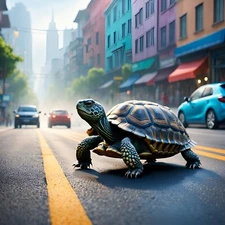 Digital image  Tortoise picture photo wallpaper background desktop AI art 57