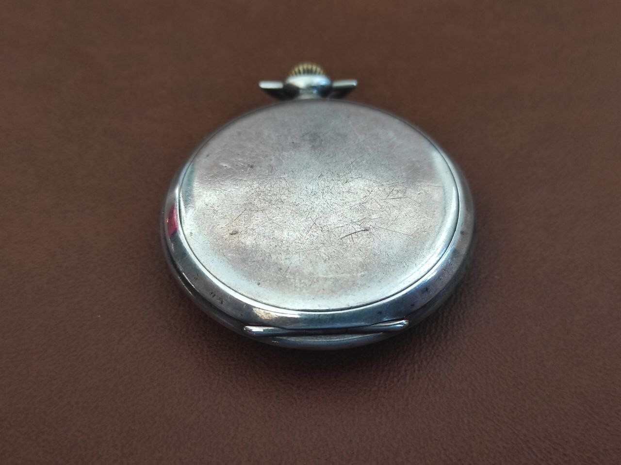 ANTIQUE SOLID SILVER 800 ZENITH POCKET WATCH - image 12