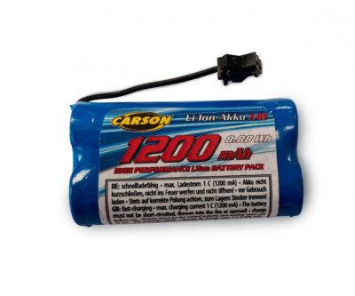 Carson 500608274 Ersatzakku 7,4V/ 1200mAh LiION Bella Luisa JST 500108055