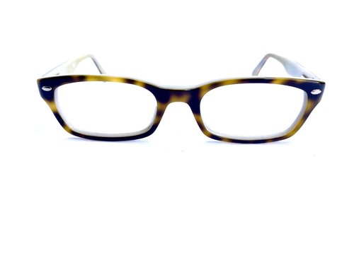 RayBan Brown Tortoise Beige Rectangular Frame Eyeglasses RB 5150 5238 50 19 135