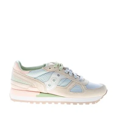 SAUCONY chaussures femme grey light blue suede fabric Shadow sneaker S60666-1 - Photo 1/4