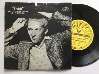 Jerry Lee Lewis & Friends Save The Last Dance For Me NMint 7  vinyl Free UK Post