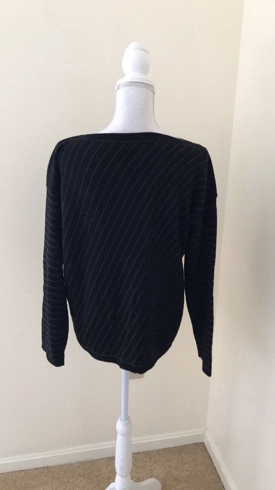 Giorgio Armani Le Collezioni Size 8, Made In Italy Wool Blend Sweater - Image 4 of 4