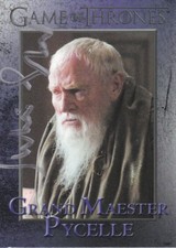 Julian Glover &middot; Game of Thrones &middot; Pycelle &middot; Sammelkarte &middot; Autogramm