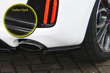 Bi Diffusor Seitenteile Heckansatz Satz aus ABS Kia Cee'd GT-Line Carbon Optik