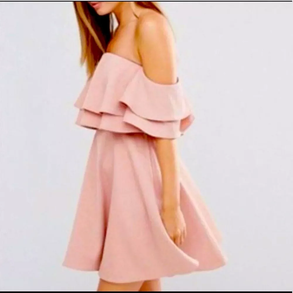 Pink top keepsake dress