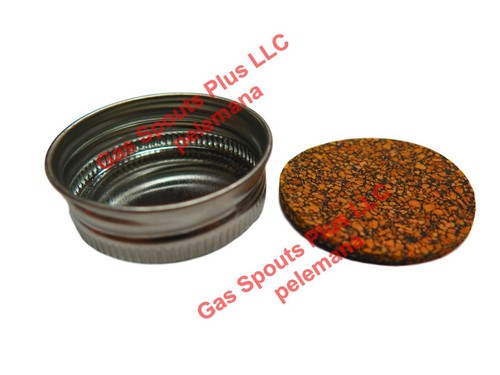 6x 1.50" EAGLE METAL GAS CAN SCREW CAP Fuel Gallon Quart Lid 1-1/2in CORK GASKET - Picture 2 of 12