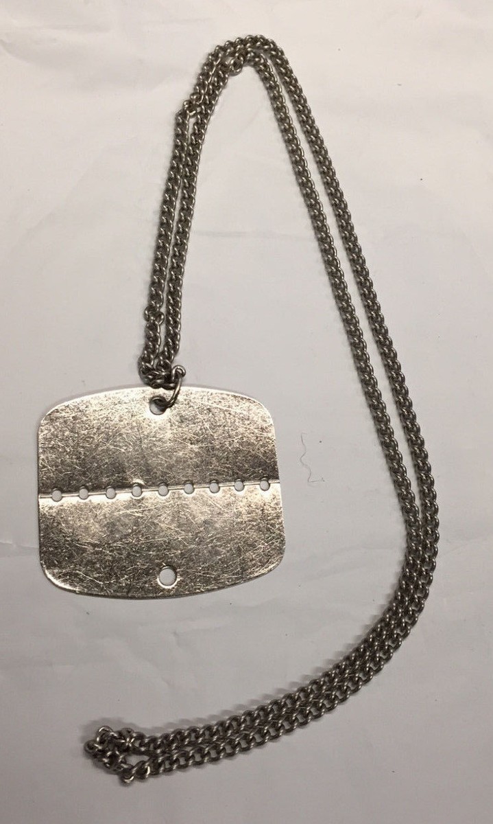 French Army Dog Tags Unissued Blank Indochina Algeria Foreign