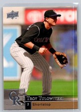 💎2009 Upper Deck Baseball #625 Troy Tulowitzki - Colorado Rockies💎