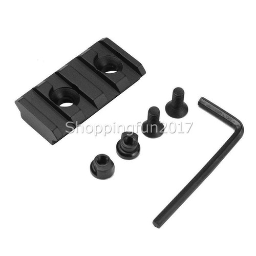 4 Slot Picatinny Weaver Rail Section Tactical Handguard Mount System Aluminium X - Picture 7 of 7