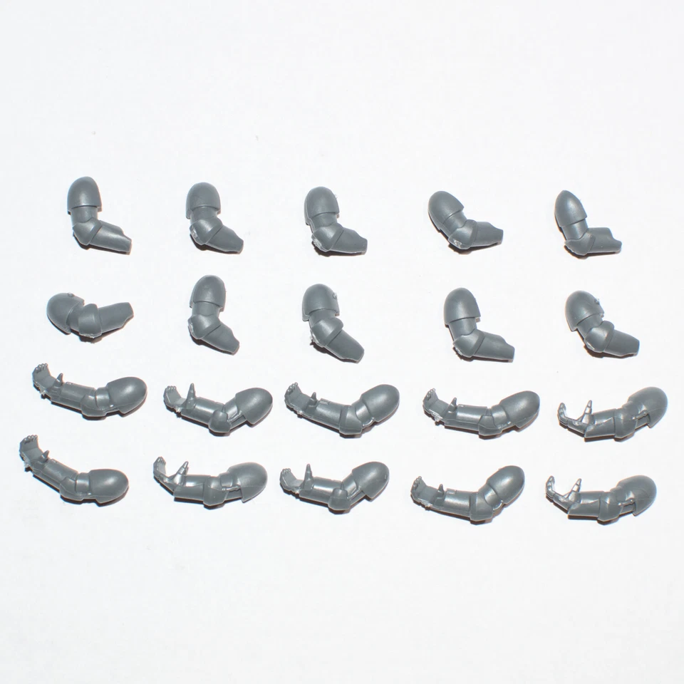 GAMES WORKSHOP Horus Heresy Space Maines Mark IV Set di Bracci Squadra Tattica x 10 [Pezzi]