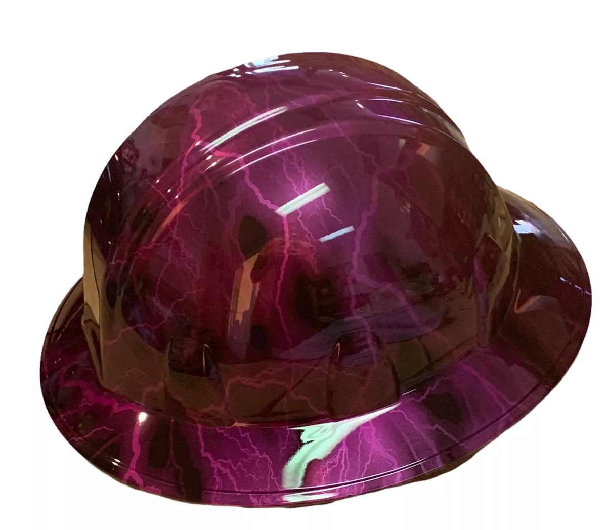 Purple hard best sale hat