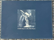 1970's Rolls Royce Silver Shadow  & Corniche Automobile Motor Car Sales Brochure