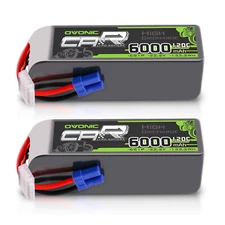 2x Ovonic 22.2V 120C 6S 6000mAh Lipo Battery EC5 for RC Car Truck Heli Jet Boat