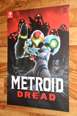 Metroid Dread Very Rare Promo Poster Nintendo Switch 59x42cm | eBay
