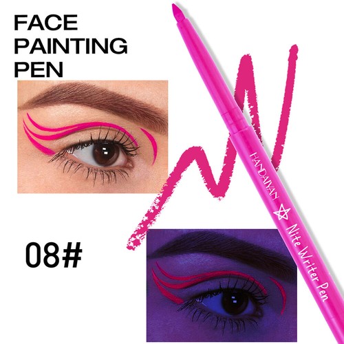 Fluorescent Eyeliner Gel Pen Color Matte Eyeliner Pencil Type HardHead PaintP ❥ - Picture 21 of 36