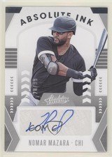 2020 Panini Absolute Ink 20/99 Nomar Mazara #AI-NM Auto 05qn