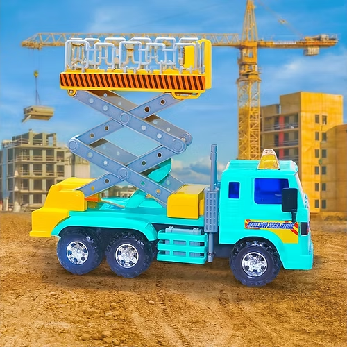 Crane Cherry Picker Lift Bucket Truck Friction Powered Medium Duty