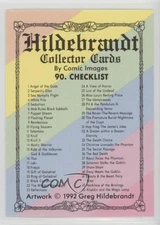 1992 Comic Images Hildebrandt Checklist #90 0c4