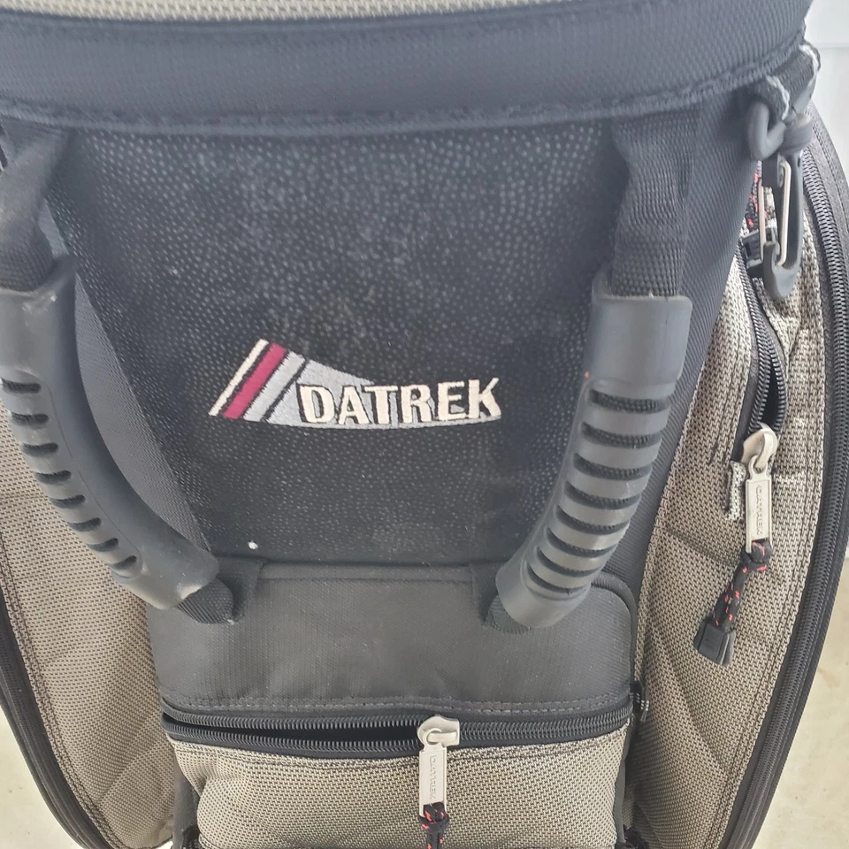 Datrek Golf Bag = Black/Gray 8-Way - Image 3 of 4