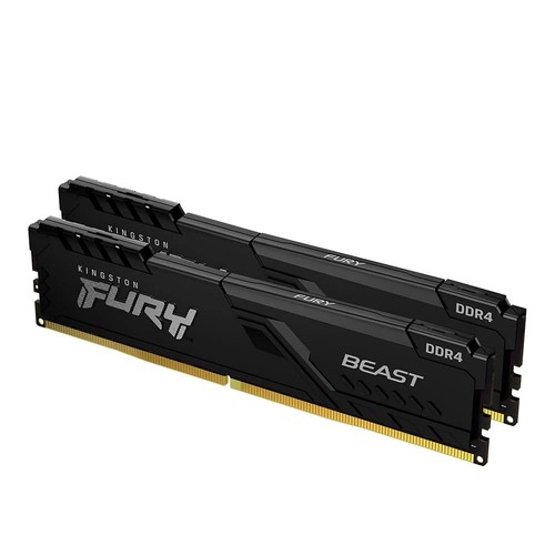 Kingston FURY Beast 16GB (2x8GB) 3200MHz DDR4 CL16 Desktop Memory Kit of 2 KF432