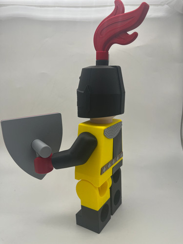 3D Printed Generic Knight Large Scale 8.5"- 9.5" Minifigure - Picture 6 of 7