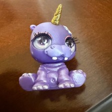 MGA Poopsie Slime Surprise Cutie Tooties Series 2 Purple Hippo Unicorn Figure
