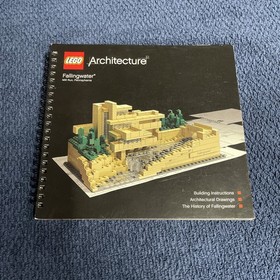LEGO Architecture 21005 Fallingwater 100% Complete W/Box & Instructions