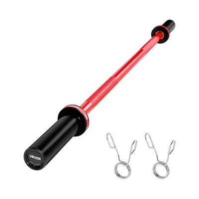500lb Load 4ft Barbell: 28mm Ergo Grip, Needle+Brass Bearings, Rust-Resistant