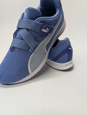 Puma Burst Alt Mesh Alternate Closure Sneakers Women's Shoes 7.5 M Light Blue 