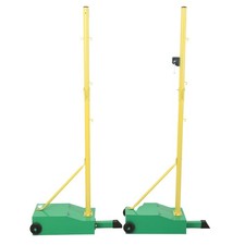 Portable Badminton Net with Adjustable Height, Folding Stand