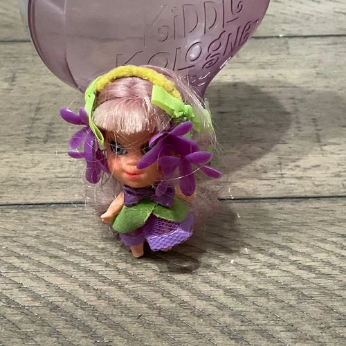 Vintage Mattel LIDDLE KIDDLE DOLL Kologne Bottle Perfume VIOLET #3703 READ