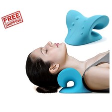 Ergonomic Cervical Traction Device for Neck Pain Relief Spine Alignment