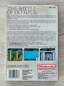 THE BATTLE OF OLYMPUS (Nintendo NES) : VERSION FAH/FRA - JEU+BOITE SANS NOTICE
