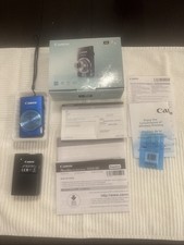 Canon PowerShot ELPH 115 IS Blue Camera - Excellent Condition w/ Original Box
