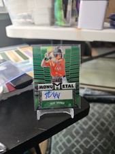 2024 LEAF METAL TRENT CARAWAY Green MONUMETAL mm-tc1 AUTO 4/8 LSU