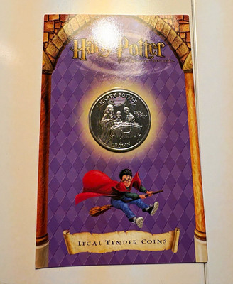 Harry Potter 1 Crown Legal Tender Münze Isle of Man